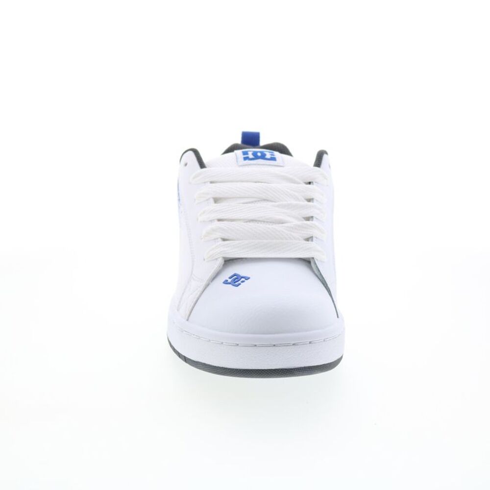 DC Mens Court Graffik White Shoes (NWT) - Picture 3 of 7